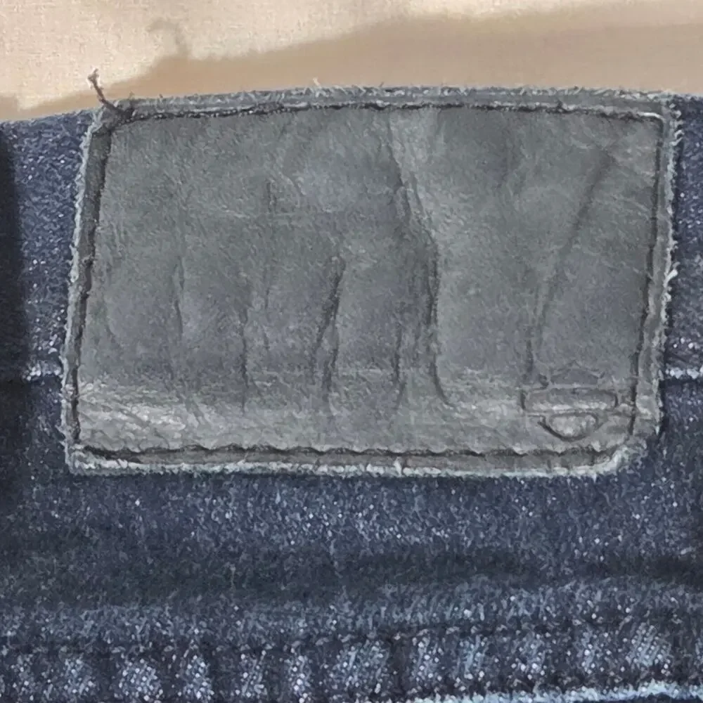 Harley-Davidson Performance Stretch Jeans Mens 36x34 Dark Wash Indigo Biker